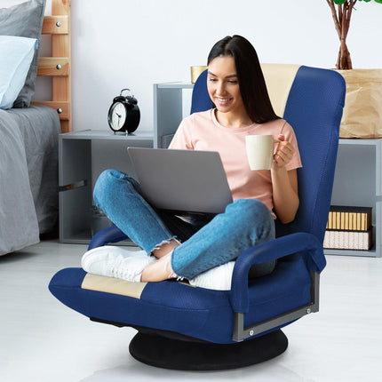 360 Degree Swivel Gaming Chair , Foldable Lazy Sofa Chair - Dreamadeus