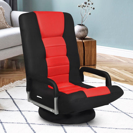 360 Degree Swivel Gaming Chair , Foldable Lazy Sofa Chair - Dreamadeus