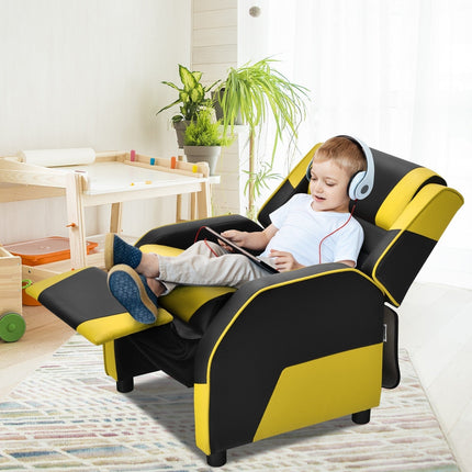 Ergonomic PU Leather Armchair - Dreamade