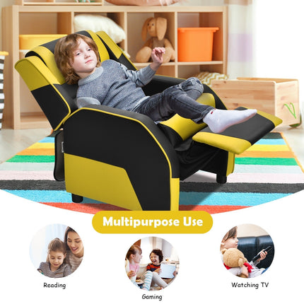 Ergonomic PU Leather Armchair - Dreamade