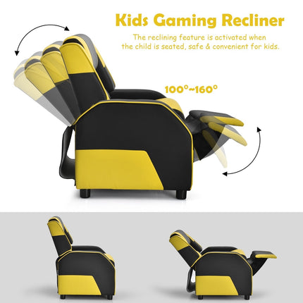 Ergonomic PU Leather Armchair - Dreamade
