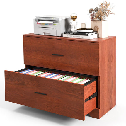 Dreamade 2-Drawer Lateral File Cabinet Printer Stand