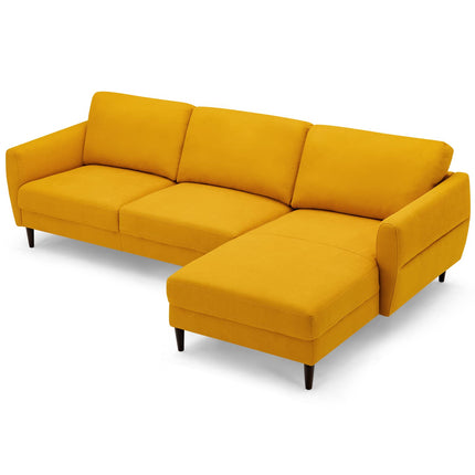 Dreamade Sectional Sofa Couch Set, 3-Seat Sofa