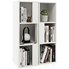 Dreamade 6 Cube Bookcase