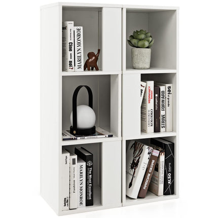 Dreamade 6 Cube Bookcase
