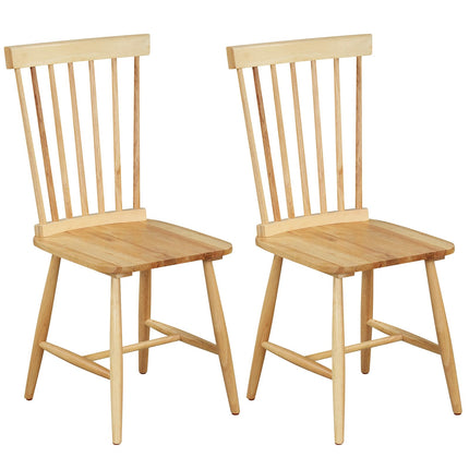 Dreamade Wood Dining Chairs Set