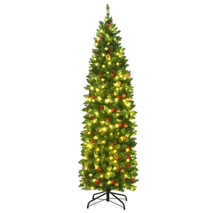 Dreamade Pre-Lit Pencil Christmas Tree - DreamadeUS