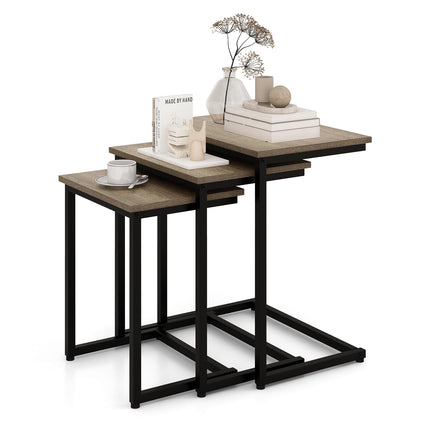 Dreamade Nesting Coffee Table Set of 3
