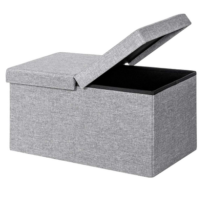 Dreamade Folding Storage Ottoman 30 Inches W/ Lift Top