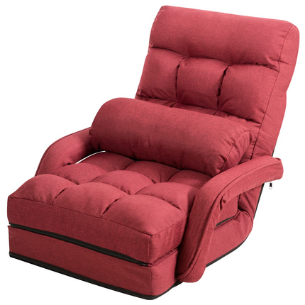 Dreamade Chaise Lounge Chair Indoor Multipurpose Folding Armchair Couch Lounger