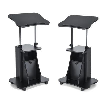 Dreamade Mobile Podium Stand