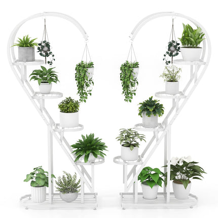 Dreamade 5 Tier Metal Plant Stand Indoor