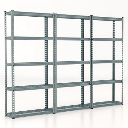 Dreamade 5-Tier Storage Shelves, 35.5" x 15.5" x 72" Utility Rack Shelf