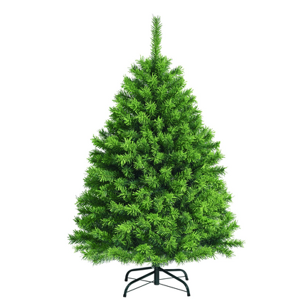 Dreamade Snow Flocked Christmas Tree, Artificial Hinged Pine Tree - DreamadeUS