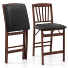 Dreamade Folding Bar Stools Set, 24.5