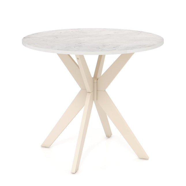 Dreamade 36" Round Wood Dining Table