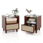Set of 2 / Walnut
