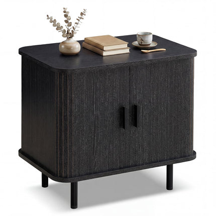 Dreamade 24’’ Large Century Modern Nightstand Set of 2/1