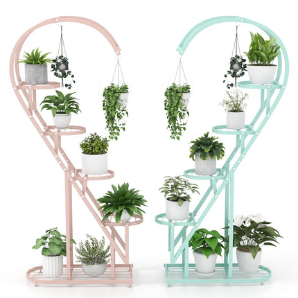 Dreamade 5 Tier Metal Plant Stand Indoor