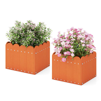 Dreamade 2 Pack Rectangular Planter Box