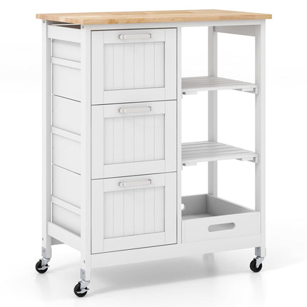 Dreamade Kitchen Island Cart on Wheels