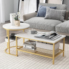 Gold + White