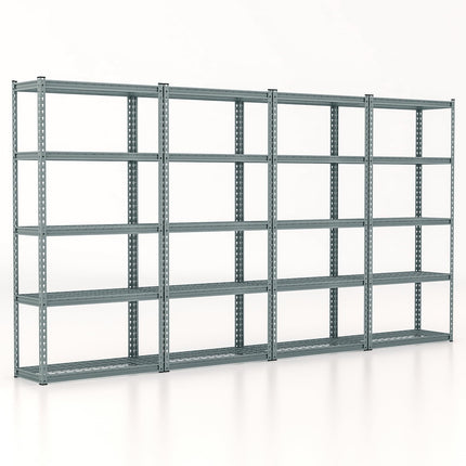 Dreamade 5-Tier Storage Shelves, 35.5" x 15.5" x 72" Utility Rack Shelf