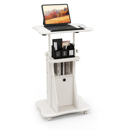 Dreamade Mobile Podium Stand
