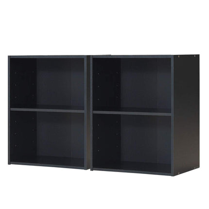 Dreamade Bookshelf and Bookcase 2-layer Storage Shelf