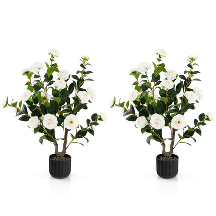 38" Artificial Camellia Tree - Dreamade