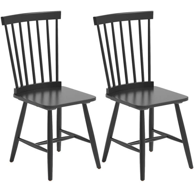 Dreamade Wood Dining Chairs Set