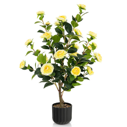 38" Artificial Camellia Tree - Dreamade