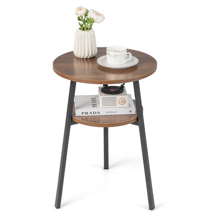 Dreamade Round End Table Set