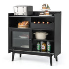 Dreamade Buffet Sideboard, Modern Coffee Bar Storage Cabinet