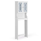 Dreamade Over-The-Toilet Storage Spacesaver, Bathroom Organizer with Cabinet and Shelf