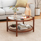 Dreamade Rattan Coffee Table