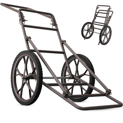 DREAMADE Deer Cart | Foldable Hunting Game Hauler with 500 LBS Capacity