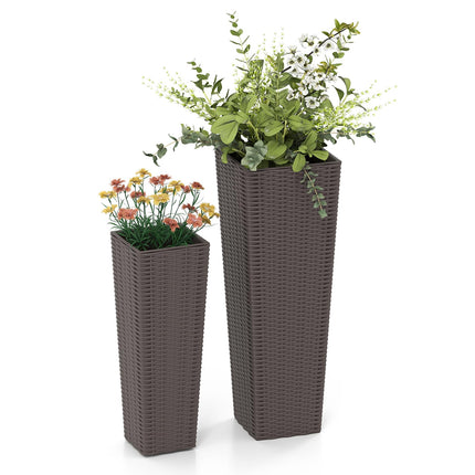 Dreamade Set of 2 Planters for Outdoor Plants