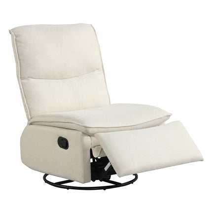 Dreamade Swivel Rocking Recliner | 360° Reclining Rocker Chair with Adjustable Cushioned Back