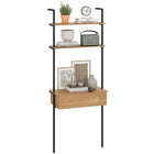 Dreamade 4-Tier Ladder Bookshelf for Living Room