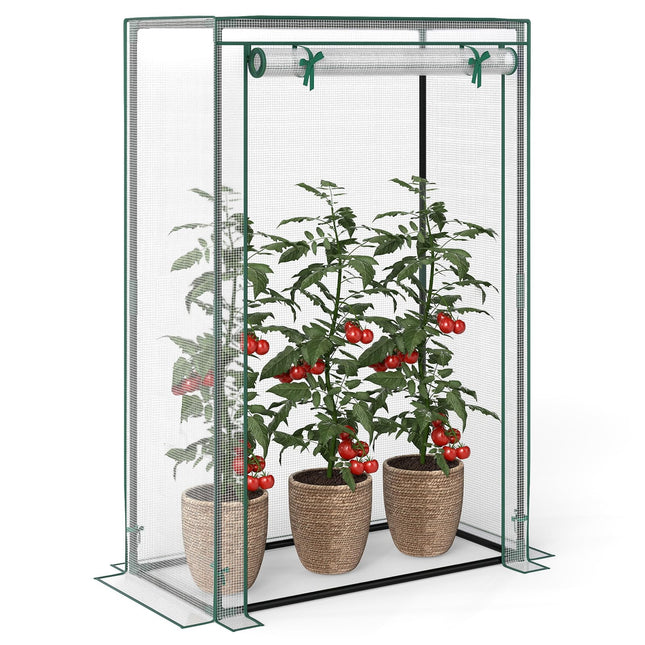 Dreamade Portable Mini Greenhouse with Roll-Up Zippered Door
