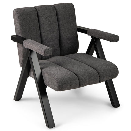 Dreamade Mid-Century Modern Accent Chair with Deepened Seat