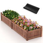 Dreamade Wood Raised Garden Bed