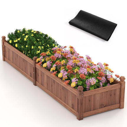 Dreamade Wood Raised Garden Bed