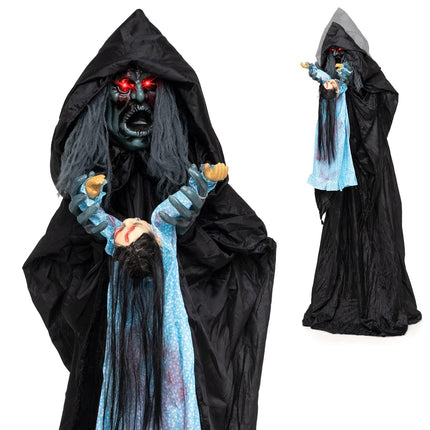 DREAMADE 7.2 FT Soul Snatcher Animatronic Animated Ghost Halloween Decor