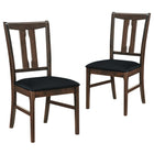 Dreamade Fabric Upholstered Kitchen Chair w/Padded Seat for Home Restaurant