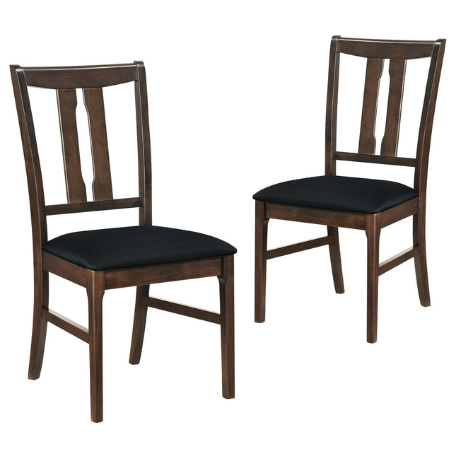 Dreamade Fabric Upholstered Kitchen Chair w/Padded Seat for Home Restaurant