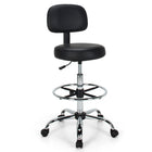 Dreamade PU Leather Drafting Chair, Tall Office Chair