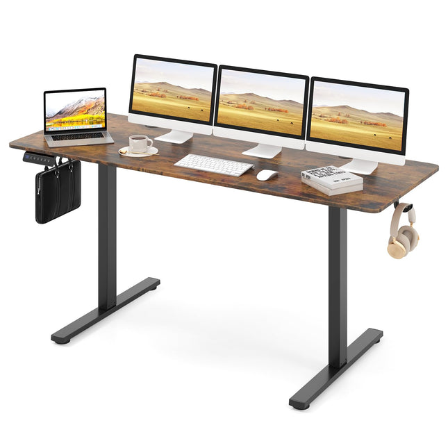 Dreamade 63" x 24" Electric Standing Desk with Adjustable Height