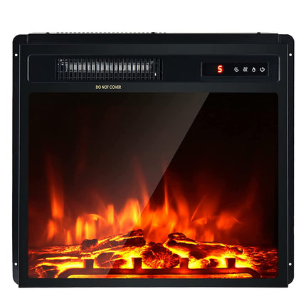 Dreamade 18'' Electric Fireplace, Fireplace Inserts Electric Heater